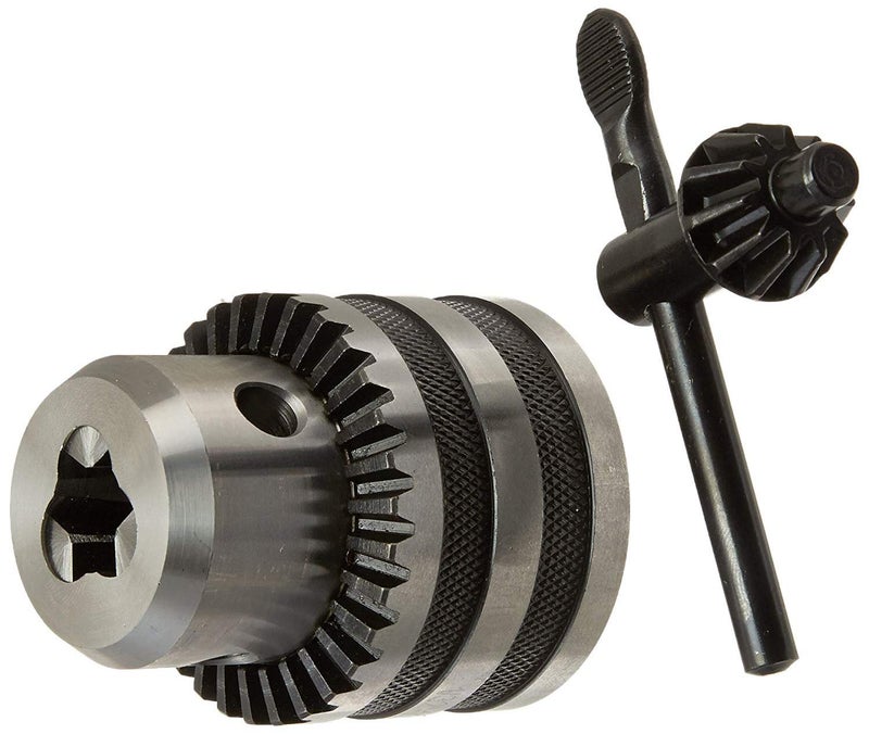 LLDSIMEX 1/32-1/2 INCH JT33 Heavy Duty Drill Chuck With Key - Image 1